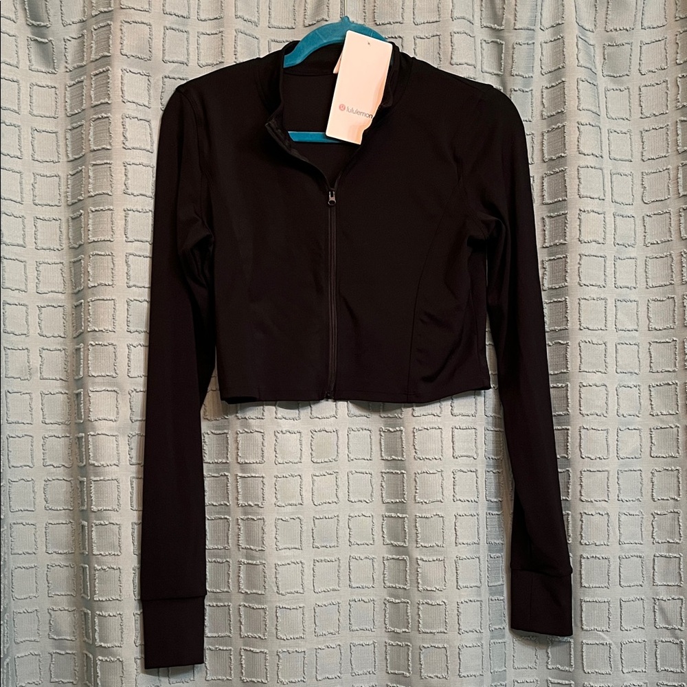 Lululemon Athletica Black Crop Top